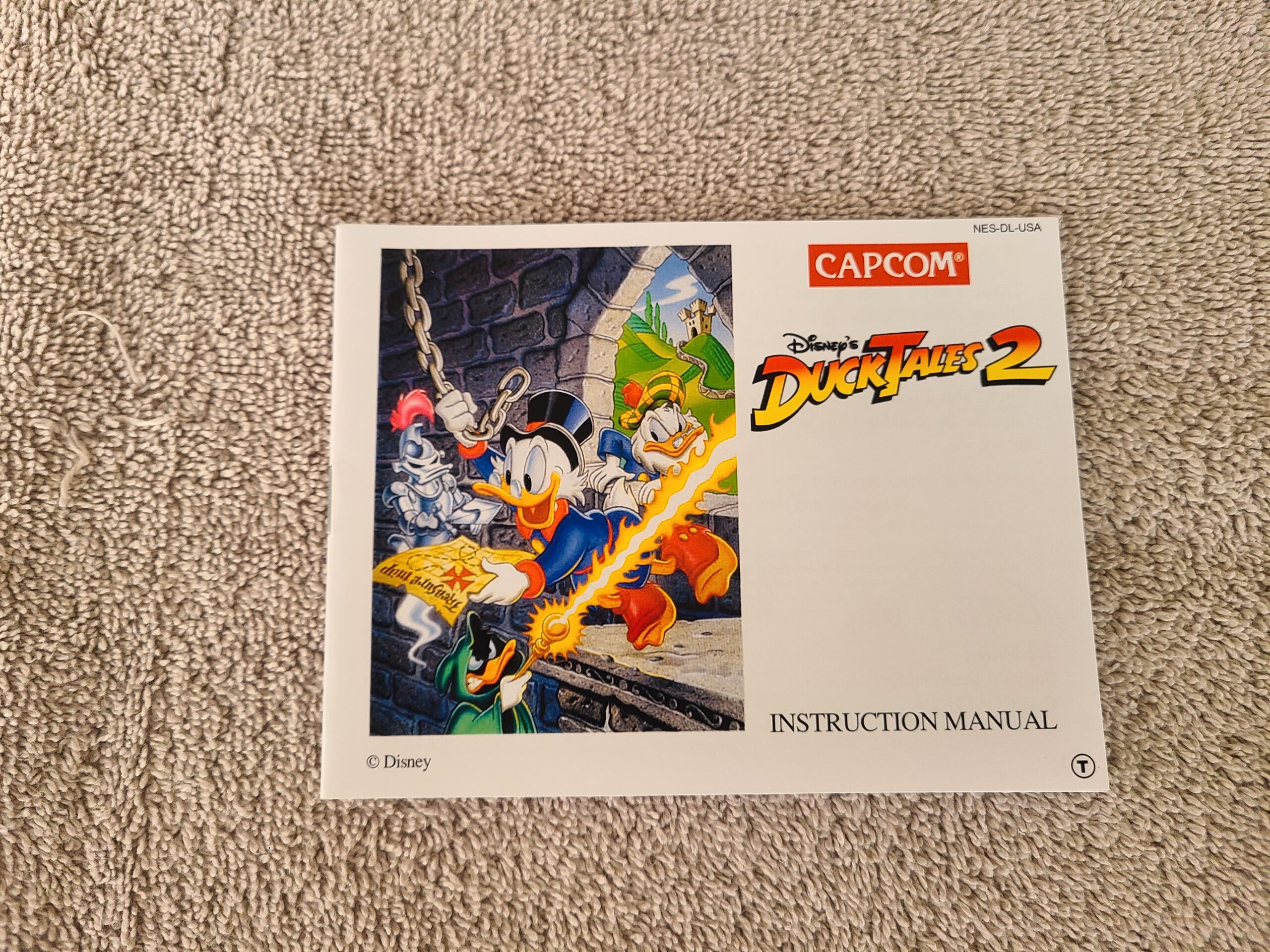 Nes Duck Tales 2 Manual – Konis Games and More
