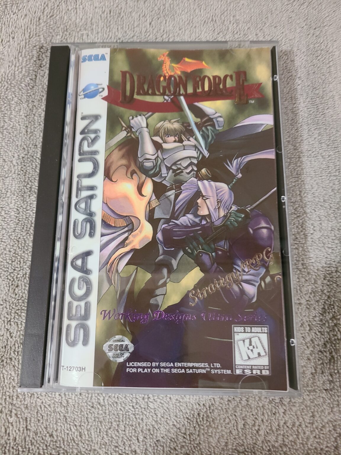 Dragon Force Saturn - Konis Games and More