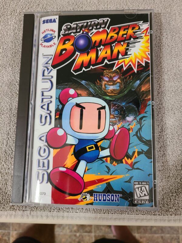 Saturn Bomberman for the Sega Saturn.