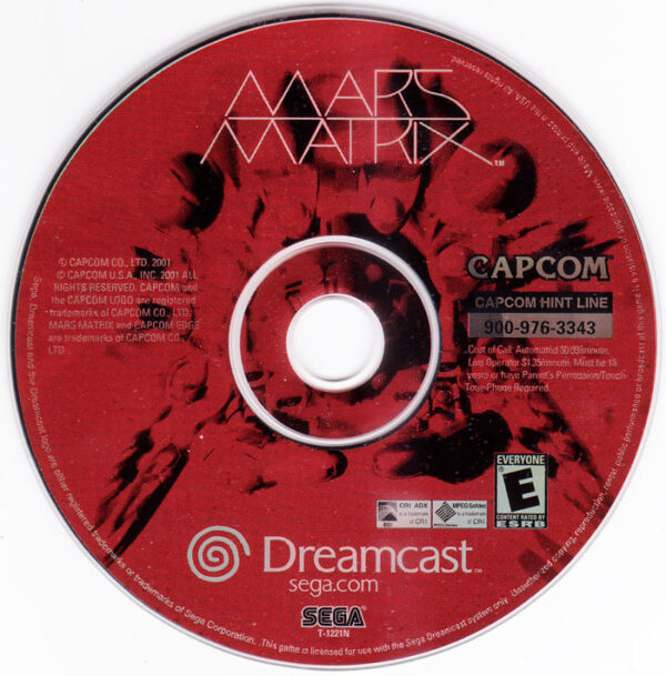 Mars Matrix Dreamcast