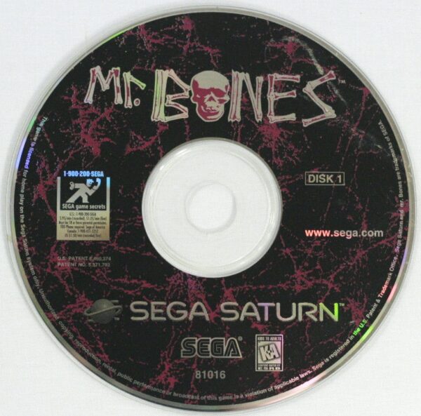 Mr. Bones for the Sega Saturn