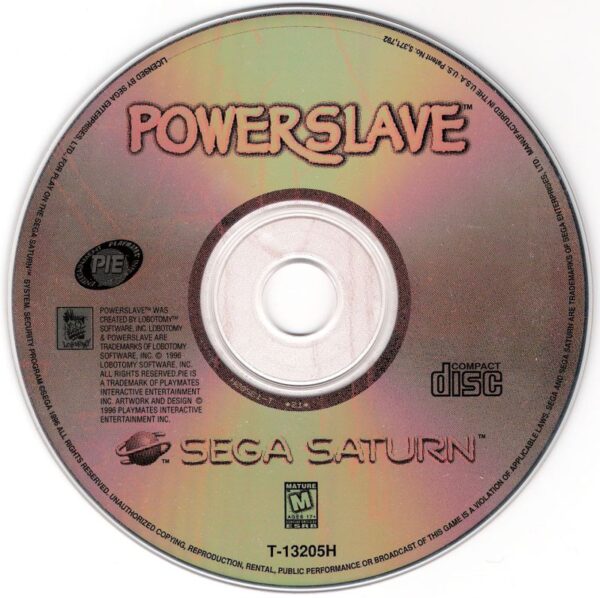 Powerslave Saturn