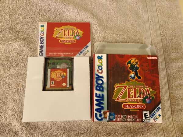 Game boy Color Zelda Oracle of Seasons