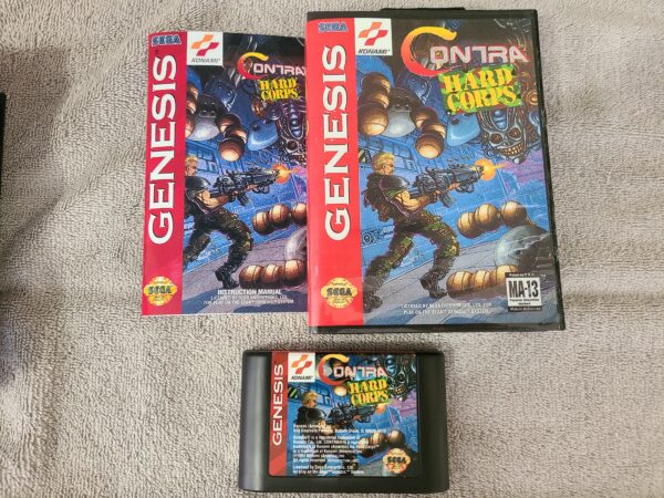 Custom Made Contra Hard Corps Genesis