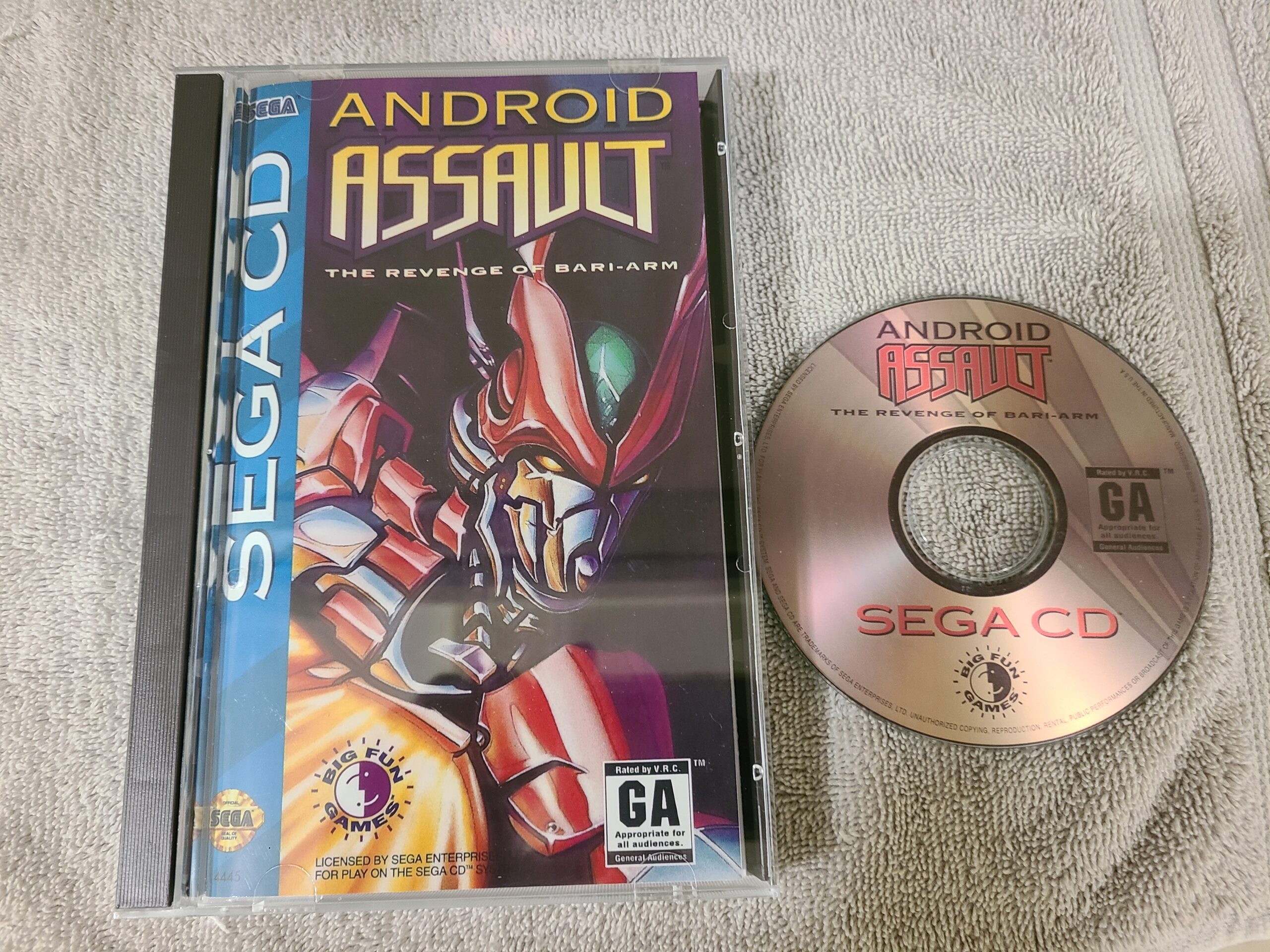 download android assault sega cd rom
