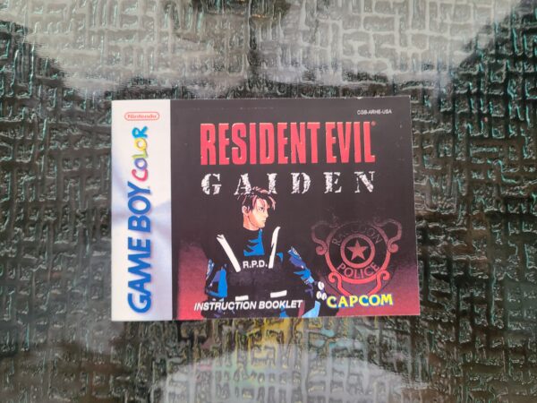 Resident Evil Gaiden for the Nintendo Gameboy Color