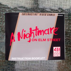 Nightmare on Elm Street for the Nintendo Nes