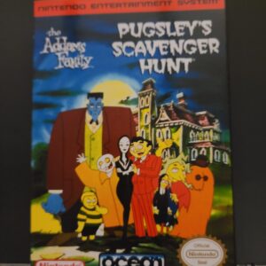 Addams Family Pugley's Scavenger Hunt for the Nintendo Nes