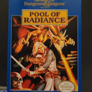 Advanced Dungeons&Dragons Pool of Radiance for the Nintendo Nes