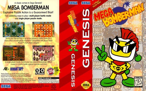 Mega Bomberman for the Sega Genesis