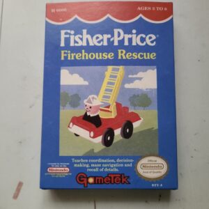 Fisher-Price Firehouse Rescue for the Nintendo Nes.